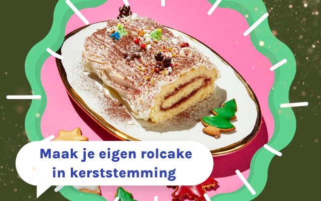 Recept Rolcake in kerststemming