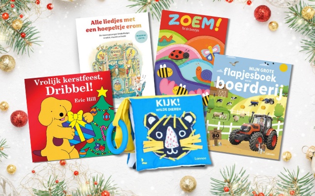 Kerstcadeaus '24 voor 0-3 jaar